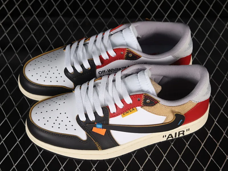 All categories Air Jordan Jordan series basketball shoes Air Jordan 1 Low Air Jordan 1 Low AJ1 Joe 1 custom color low-top classic retro cultural leisure sports basketball shoes CZ0790-107